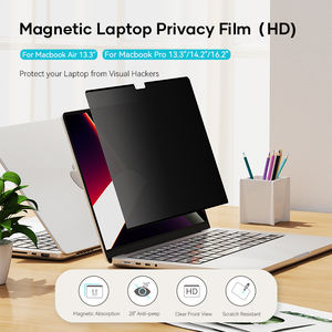 Protecteur d'écran de confidentialité magnétique <span class=keywords><strong>pour</strong></span> <span class=keywords><strong>MacBook</strong></span> Anti-espion ordinateur portable Film de protection amovible filtre de confidentialité - Product Image 2