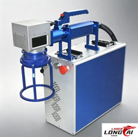 Nouvelle machine de marquage laser à fibre CNC haute précision avec tête Raycus refroidie par air, prenant en charge les formats DXF/BMP/PLT