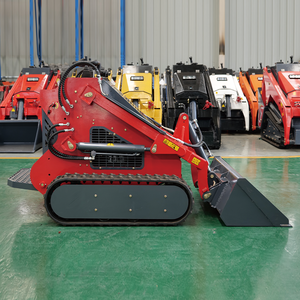 Fonte di vendita calda della fabbrica <span class=keywords><strong>Mini</strong></span> Skid Steer Loader, piccolo, flessibile, durevole, macchine edili, carrello elevatore, uso agricolo - Product Image 3