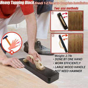 Kit de Instalación de Pisos Laminados de Vinilo NAACOO, Bloque de Presión Pesado, Barra de Tracción, 20 Separadores - Product Image 2