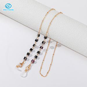 2025 nouveau Design décoratif métal porte-<span class=keywords><strong>lunettes</strong></span> sangle élégante femme perlée <span class=keywords><strong>lunettes</strong></span> chaîne - Product Image 5