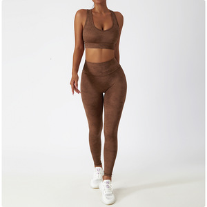 Venta de fábrica Varios <span class=keywords><strong>Ropa</strong></span> de <span class=keywords><strong>yoga</strong></span> deportiva ampliamente utilizada <span class=keywords><strong>Ropa</strong></span> de <span class=keywords><strong>Yoga</strong></span> de algodón orgánico - Product Image 5