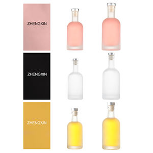 Botellas <span class=keywords><strong>de</strong></span> Vino Vacías Personalizadas <span class=keywords><strong>de</strong></span> 100 ml, 200 ml, 375 ml, 500 ml, 750 ml, 1000 ml, Botellas <span class=keywords><strong>de</strong></span> Vidrio Transparente para <span class=keywords><strong>Whisky</strong></span>, Vodka, Ginebra, Licor, con Corcho - Product Image 3