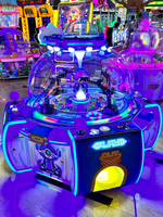 Игровой автомат с монетоприемником на 4 игрока: диспенсер для конфет, мини-игрушек, кукол, подарков для детей, для развлекательных центров