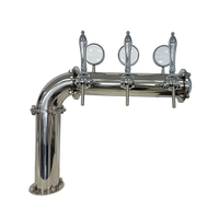 Tour à bière en acier inoxydable 3/4/5/6/8/10 robinets comptoir de bar distributeur de tour à boire tour de kegerator personnalisée