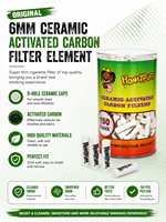 HONEYPUFF 150 pièces/boîte Éponges modernes 6mm 7mm 9mm à 9 trous pour embouts de filtre et pipes