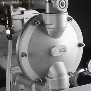 ปั๊มลมแบบไดอะแฟรมคู่ Anest Iwata DDP-120B  วัสดุอลูมิเนียมอัลลอยด์ ความจุ 2 ลิตร สำหรับพ่นสีและถ่ายโอนสี - Product Image 1