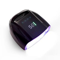 Nouvelle Arrivée Lampe UV pour Ongles 96 W à Double Source Lumineuse, Branchement Secteur, Séchoir à Gel pour Salon, Lampe LED pour Ongles