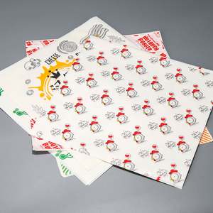 Premium Household Greaseproof <b>Paper</b> <b>for</b> Hamburger Bread Pizza Snack Packaging Printed Sandwich Wrapping <b>Paper</b> - Product Image 2