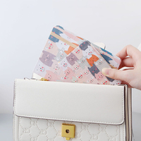 LABON-Mini cuaderno personalizado A7, con estampado de dibujos animados, estilo Simple, sublimación