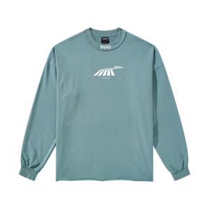 T-shirt décontracté d'été à manches longues pour homme, motif lettres imprimé sur mesure OEM, 100 % coton, coupe oversize, anti-plis, 300g - Product Image 1