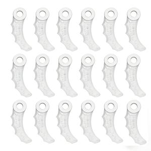 Lot de 18 lames de rechange en plastique pour tondeuse robotisée 198426-9 184L DUR187U DUR189 DUR190L DUR190U DUR191L DUR191U DUR364L - Product Image 1
