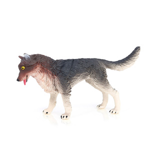 Statuette di Lupo in PVC Solido, Modelli Realistici di Animali, Giocattoli all'Ingrosso - Product Image 3