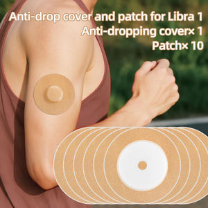 Cerotto personalizzato CGM impermeabile in gomma ipoallergenico misuratore di glucosio nel sangue compagno con forte adesione supporto Patch - Product Image 2