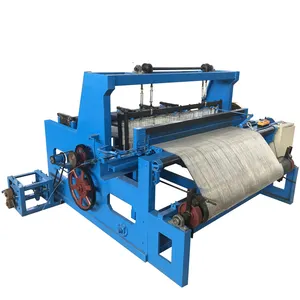 Custom Wire Diameter 0.5-2.5mm Multi-functional Crimped Stainless Steel Wire Mesh Weaving Making Machine Fence Machine