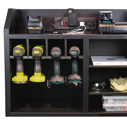 JH-Mech Custom прочный органайзер для электроинструментов с двойными стенками, шкаф для хранения, мастерская, настенная стойка для электроинструментов