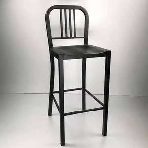 Factory Wholesale Modern Cooling Metal Navy Bar <b>Chairs</b> Coffee Shop & Restaurant Colorful <b>Dining</b> <b>Chair</b> for Home Furniture Use - Product Image 2