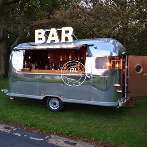 Fourgon alimentaire en acier inoxydable OEM avec cuisine complète, remorques alimentaires mobiles d'occasion, camion de nourriture entièrement équipé à vendre aux États-Unis - Product Image 3