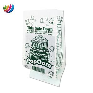 Personalizado ecológico reciclable snack pan papel envasado de alimentos para llevar chips palomitas de maíz para <span class=keywords><strong>microondas</strong></span> bolsas de palomitas de maíz - Product Image 3