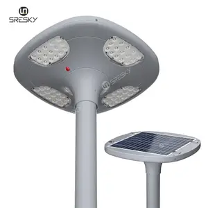 Sresky новый дизайн 20 вт наружный светодиодный садовый уличный фонарь на солнечной батарее