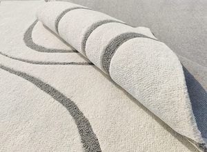Tapis en laine tufté à la main Elite, 100% laine de Nouvelle-Zélande, tapis de luxe sur mesure, fait main par un designer, avec une finition ignifuge et durable - Product Image 2
