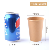 Gobelet personnalisé pour boissons chaudes ou froides, porte-gobelets en carton, gobelet en papier pour café