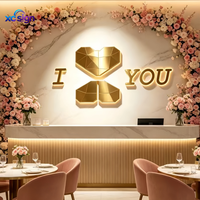 Enseigne murale personnalisée en acier inoxydable rétroéclairée par LED 3D, étanche IP65, avec télécommande, pour bar, maison, usage commercial, compatible HomeKit