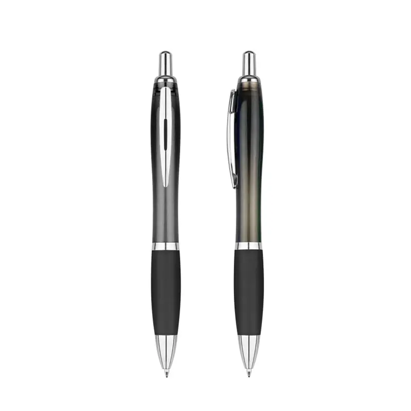 하이 퀄리티 플라스틱 펜 클래식 플라스틱 흰색 볼펜 허용 맞춤형 로고