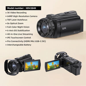 Caméscope <span class=keywords><strong>numérique</strong></span> portable rétro <span class=keywords><strong>compact</strong></span> de haute qualité en gros avec capteur CMOS, photos et vidéos 64MP, zoom optique 8x, 5K - Product Image 3