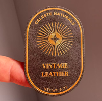 Etiquetas Adhesivas de Papel Texturizado Blanco con Logotipo Personalizado en Relieve con Lámina Dorada, Estampado en Caliente Dorado, Etiqueta Adhesiva de Lujo para Embalaje