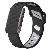 Bracelet intelligent KR96 pour l'analyse de la santé cardiaque ECG, surveillance scientifique du rythme cardiaque, du sommeil, de l'oxygène sanguin et du HRV sur 24 heures, bracelet intelligent de suivi d'activité