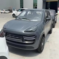 Vehículo Eléctrico Compacto LTL de Cero Emisiones, Elegante, Práctico e Inteligente, de Cuatro Ruedas, 4 Asientos, Autonomía de 301-400 km, Motor de 3500 W, Familiar