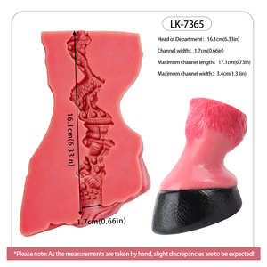 Masturbador de Silicona con Forma de Pezón de Caballo Sunshine Liya Hoof Fantasy, Juguete Sexual Masculino con Temática Peluda, Novedad 2026 - Product Image 5