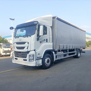 <span class=keywords><strong>รถ</strong></span><span class=keywords><strong>บรรทุก</strong></span>อีซูซุ จีก้า ซีรีส์ 15 ตัน เครื่องยนต์ดีเซล ตู้บรรทุกขนาดใหญ่ พร้อมผ้าใบคลุมด้านข้าง - Product Image 4