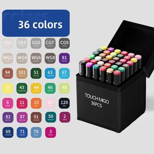 工場直送 星華 MP000760 168色 プラスチック製 両端アートマーカーペンセット 油性水彩 子供用お絵描き - Product Image 5