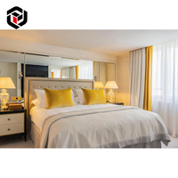 Ensembles de Chambres à Coucher Modernes de Luxe Cinq Étoiles en Métal pour Appartements, Fabrication Chinoise, Écologiques, Vente Chaude, Mobilier d'Hôtel Foshan