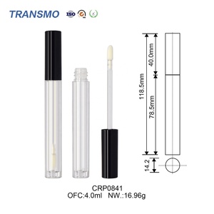 Tubo de Plástico para Brillo Labial, Tubo Delgado para Lápiz Labial Líquido con Logotipo Personalizado, Tubo Vacío para Brillo Labial de 4 ml, Venta al por Mayor - Product Image 2
