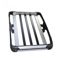 Porte-bagages de toit universel Xiaoteng en alliage d'aluminium de haute qualité, argent/noir, pour SUV et véhicules tout-terrain, capacité de charge 300 kg
