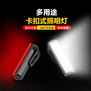 Cross Border Bicycle <b>Light</b> <b>USB</b> Rechargeable LED Waterproof 4 Modes Black Plastic Tail <b>Light</b> For Cycling Equipment - Product Image 3