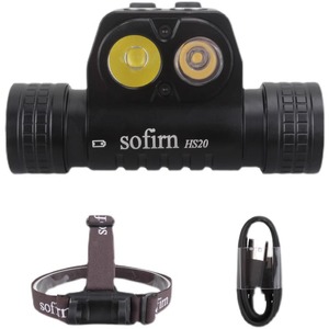 ผลิตภัณฑ์ใหม่ <span class=keywords><strong>Sofirn</strong></span> HS20 ไฟหน้าคู่ XHP50.2 และ LH351D รวบรวมและปรับสมดุลพอร์ต C ชาร์จโดยตรง 2700lm - Product Image 4