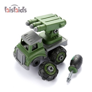 de montaje de vehículos educación tomar además coche de juguete con cohetes camion modelo - Product Image 1