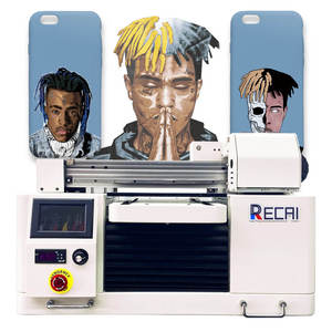 RECAI 300*500mm White Color Support Inkjet Printing Machine Playing Visiting Card UV Printer with DX8 Head