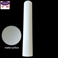 Rouleau de vinyle auto-adhésif ultra mat opaque en PP 185 ml TREE GOODS, super mat et durable pour les autocollants de voiture, vente en gros d'usine