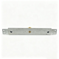 Serrure de volet roulant centralisée 200*30mm, support personnalisé, cylindre en laiton, prix de gros direct usine