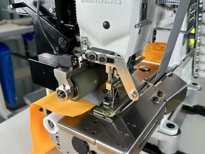 Máquina de Coser Industrial ST 008-12064P/<span class=keywords><strong>VPL</strong></span>/DTK de 12 Agujas con Función Automática de Corte de Tiras de Tela para Colocación de Cinta - Product Image 4