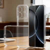 Étui de téléphone portable en TPU transparent anti-traces de doigts moulé par injection pour POCO X8 5G version internationale ultra-fin