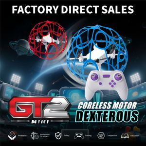 Dron de Fútbol Aéreo Interactivo Azul GT2 MINI para Principiantes en Educación Científica y Competiciones de Control Remoto - Product Image 2