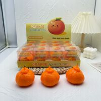 Nouvelle collection de balles à presser artisanales assorties, changeantes de couleur, mangue, fromage, à récupération lente, jouets anti-stress, jouets sensoriels