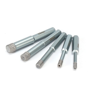 PMS 5-6-8-10-12-14MM tige hexagonale brasée diamant <span class=keywords><strong>carrelage</strong></span> ouvre-trou béton granit marbre <span class=keywords><strong>foret</strong></span> forets - Product Image 4