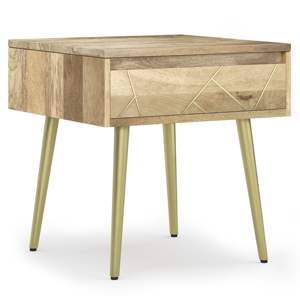 DB Jager Natural <b>Side</b> Table <b>for</b> <b>Living</b> <b>Room</b> Furniture - Product Image 1